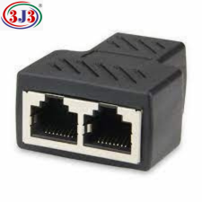 3J3 RJ45 Coupler/Jointer Double Port Heavy Duty