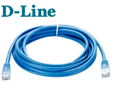 D-Line CAT-6  UTP Patch Cord Blue(15mtr)